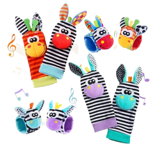 Charger l&#39;image dans la galerie, Chaussettes et hochets poignet  sensoriels
